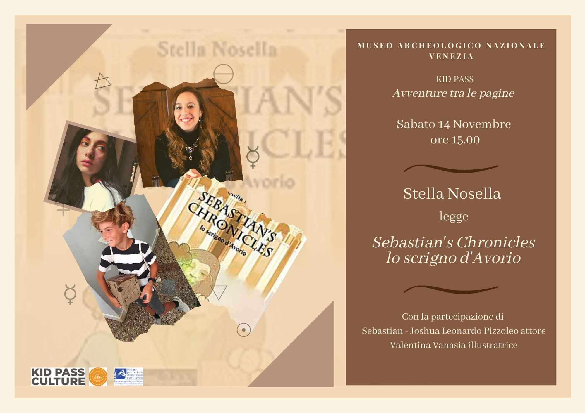 sebastian locandina archeologico venezia 14 novembre- kid pass