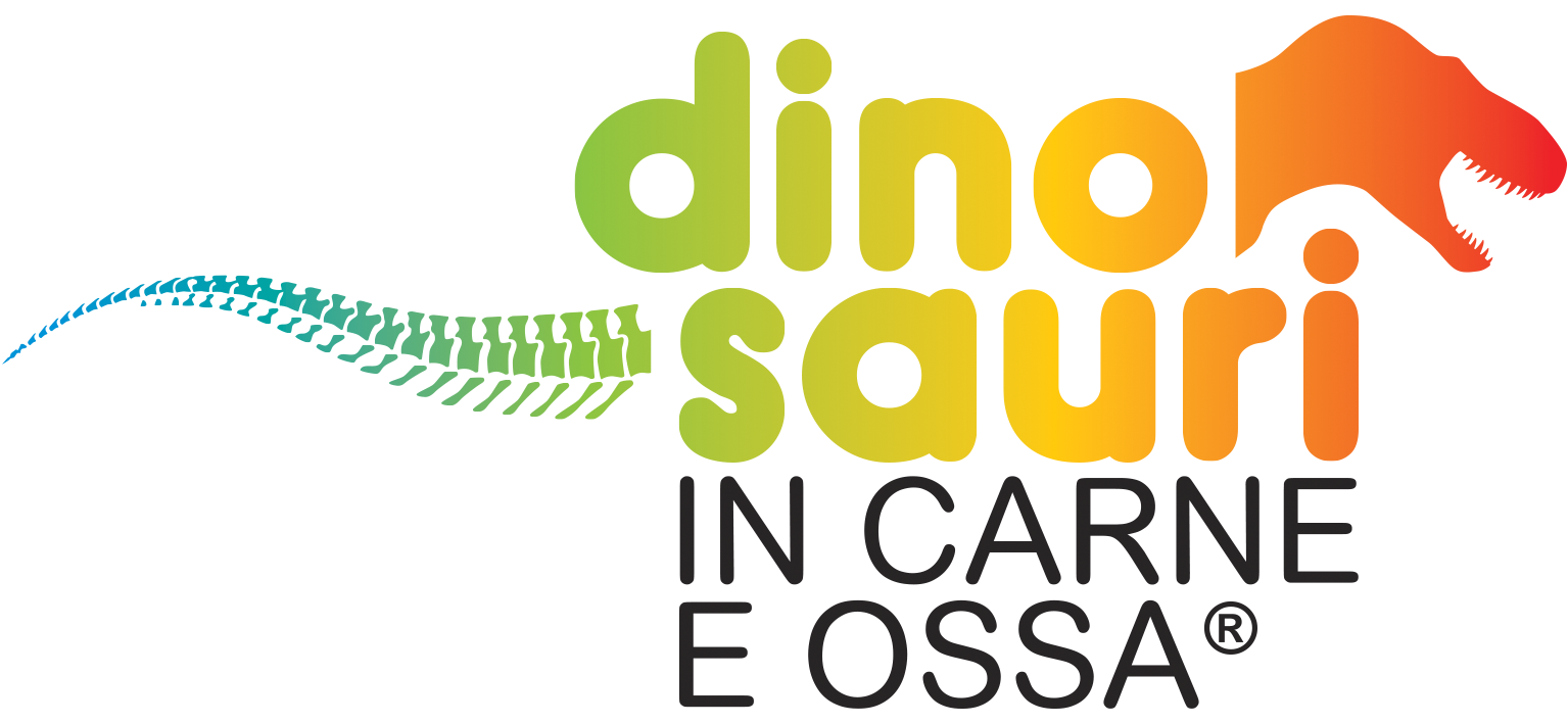 Dinosauri in carne e ossa logo